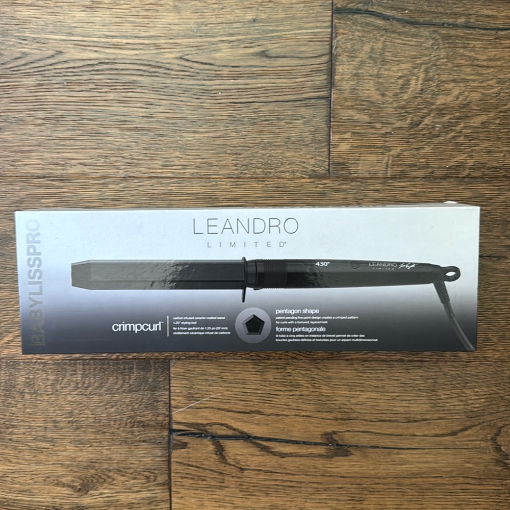 NEW Babyliss Pro CrimpCurl Leandro Limited with Extras!